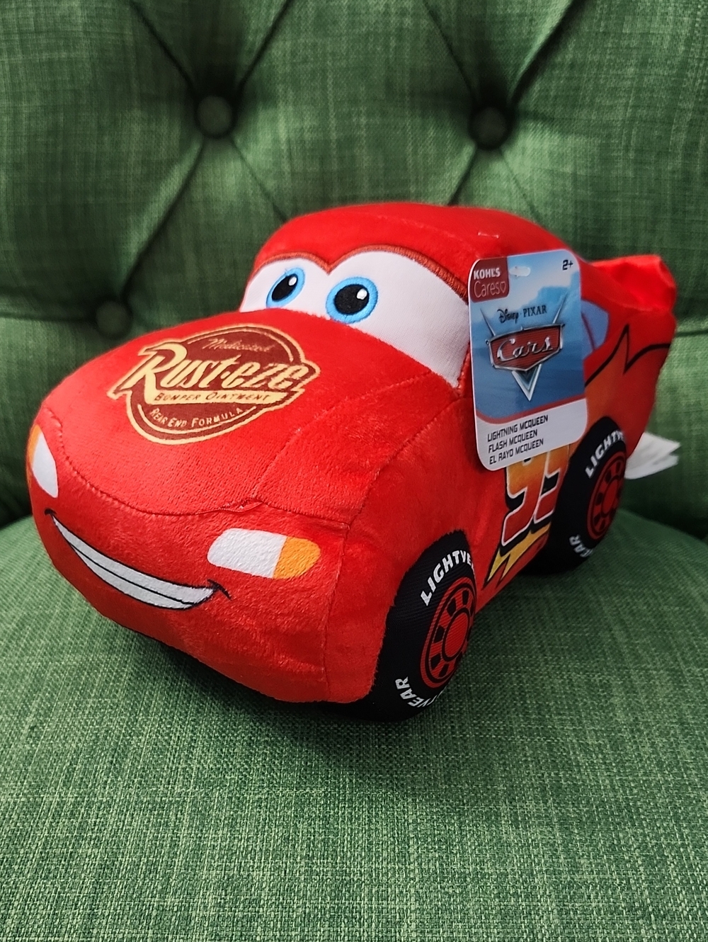 Disney Cars Lightning McQueen Plush Toy - Red